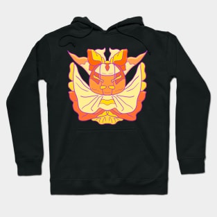 Pumpkn spook orange ghost shirt Hoodie